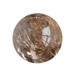 Bille Quartz fumé 20mm