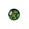 Bille Flower 17mm verte