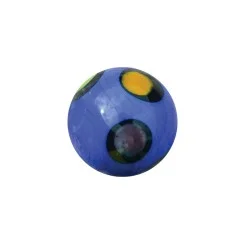 Bille Gribouilli 22mm bleue